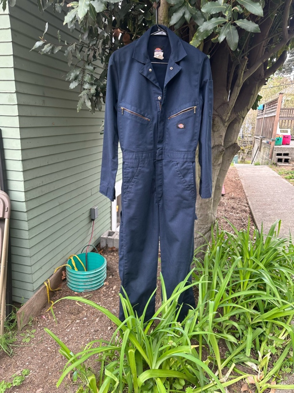 Dickies Men’s Deluxe Long Sleeve Overalls (MINT)